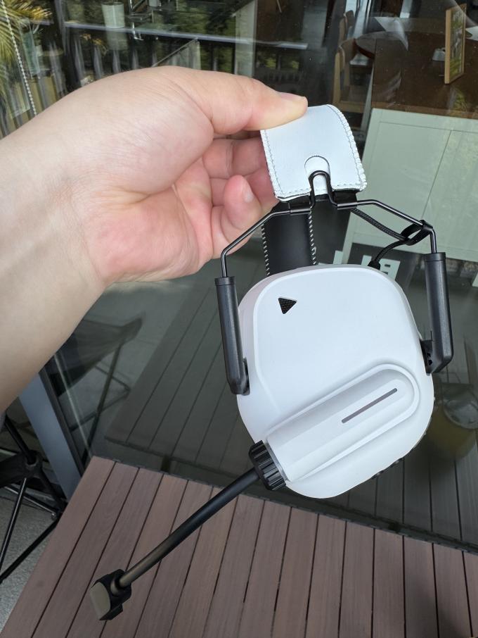 X1 PRO gaming headset showing controls