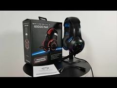 7.1 Headphone gaming dengan Mic dan RGB Light Frequency Range 15 Hz-20KHz Audifon PS4