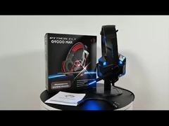 Sport Noise Canceling PC Gaming Headset Untuk PS5 Xbox OmniDirectional Adjustable Mic